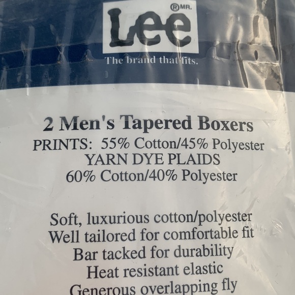 NEW - MEN’S - Lee - Boxers - Picture 4 of 5